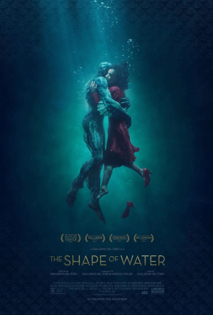 The Shape of Water movie poster located on MR. X website.