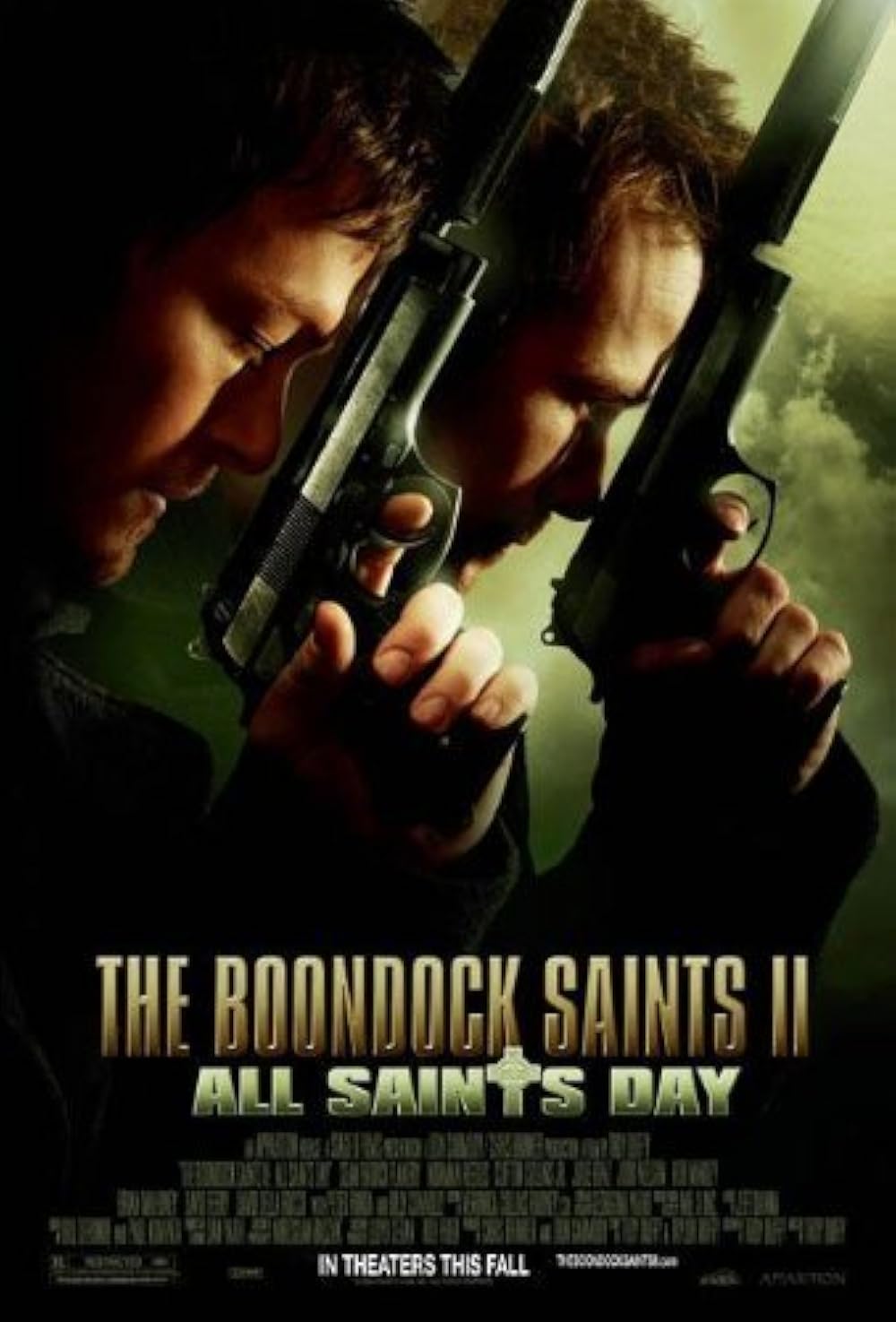 Boondock Saint II: All saints day movie poster located on MR. X website.