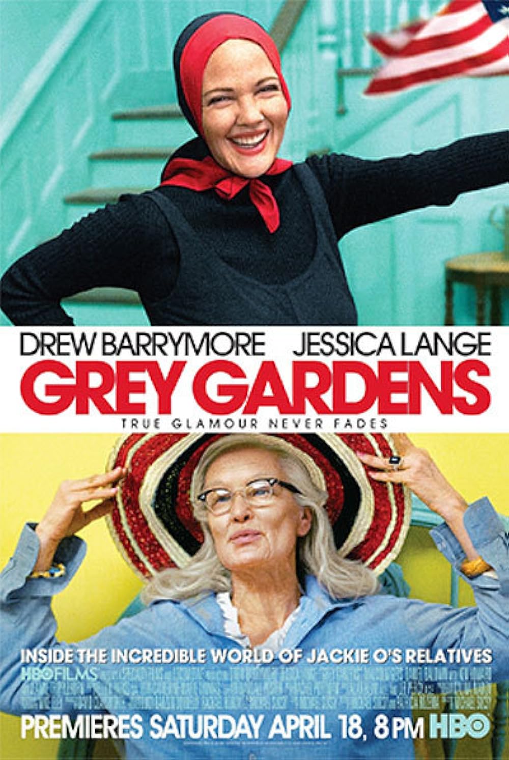 Grey Gardens movie poster located on MR. X website.