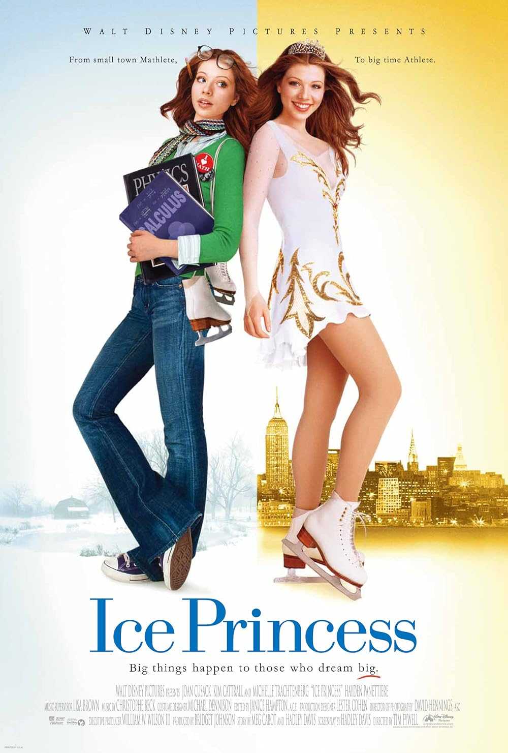 Ice Princess movie poster located on MR. X website.