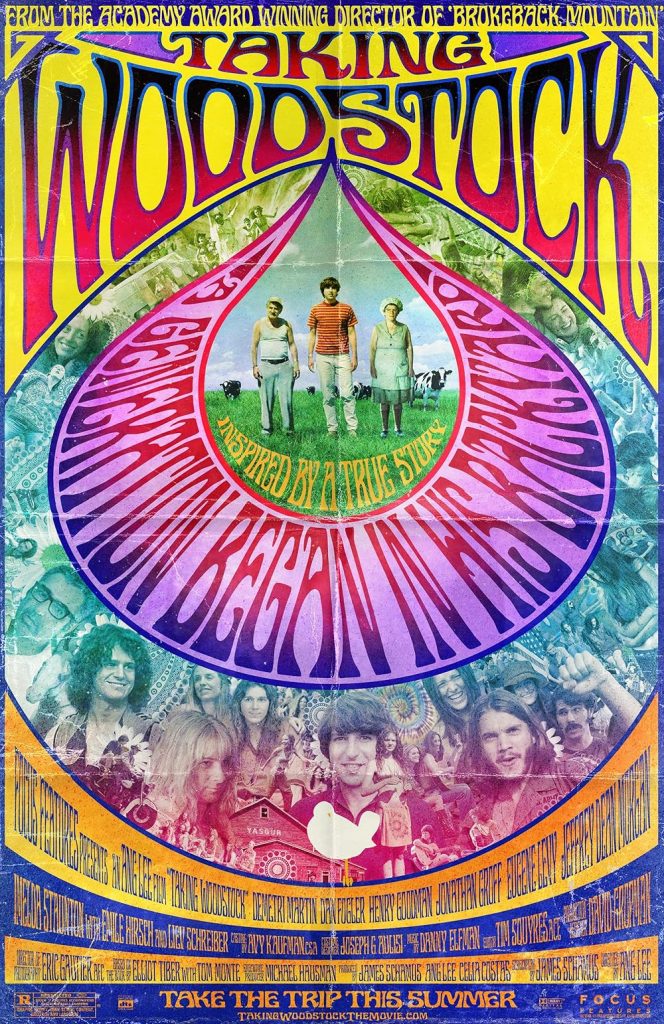 Taking Woodstock movie poster located on MR. X website.