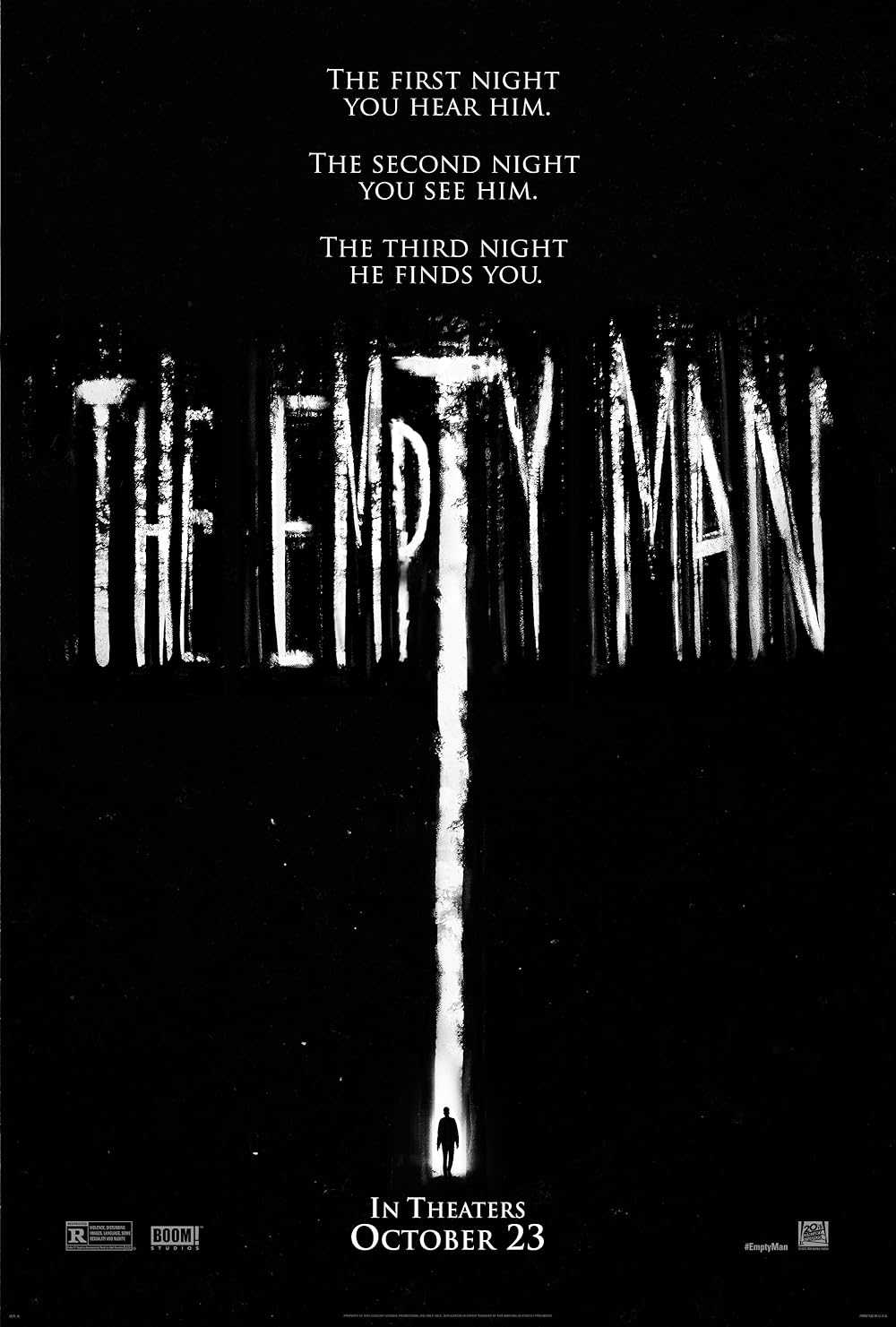 The Empty Man movie poster located on MR. X website.