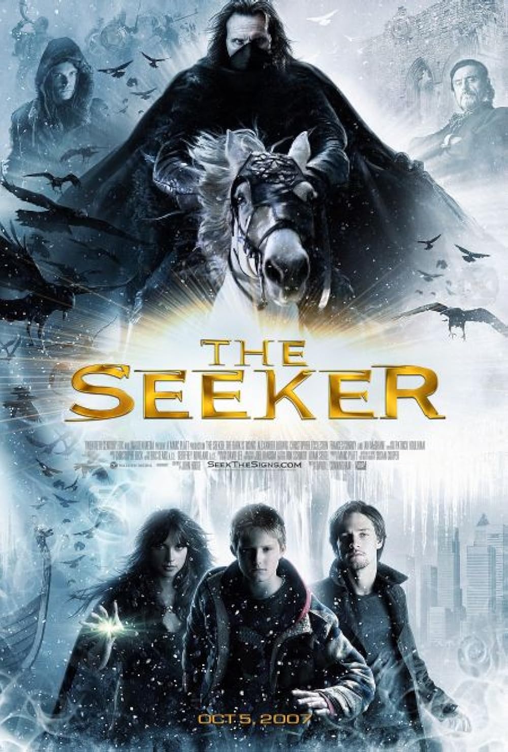 The Seeker: The Dark Is Rising movie poster located on MR. X website.