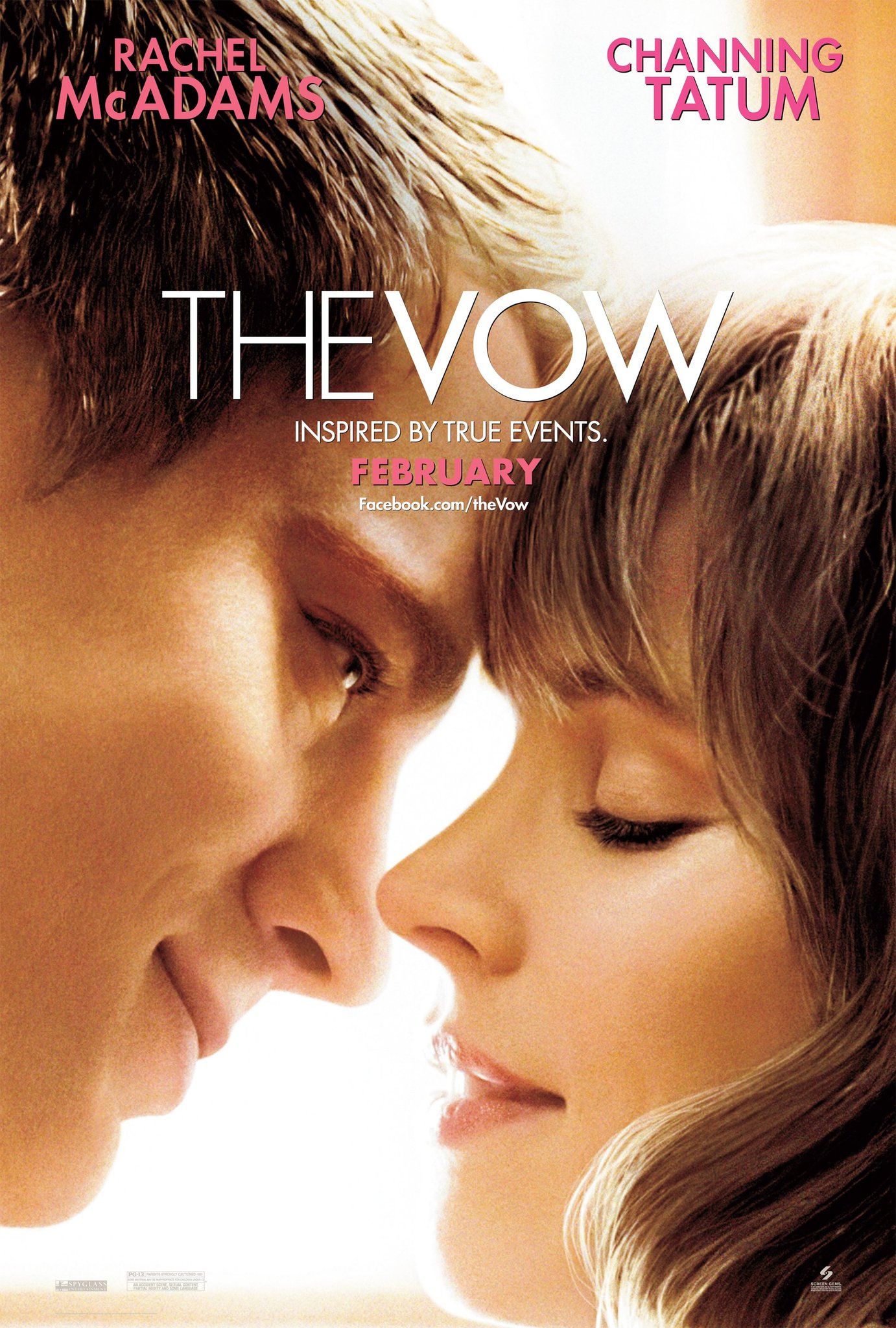 The Vow movie poster located on MR. X website.