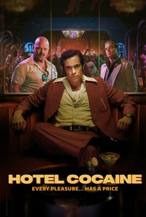 Hotel Cocaine series poster located on MR. X website.