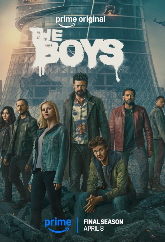 The Boys TV series poster located on MR. X website.